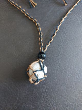 Collar Fósil Auténtico Amonita Arte Prehistórico