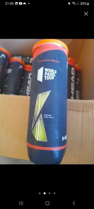 3 Pelotas Padel HEAD World Padel Tour