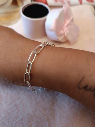 Pulsera eslabones plata 925