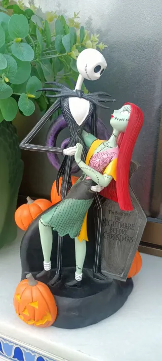 Figura Jack y Sally Pesadilla Antes de Navidad