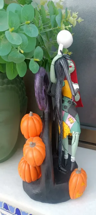 Figura Jack y Sally Pesadilla Antes de Navidad