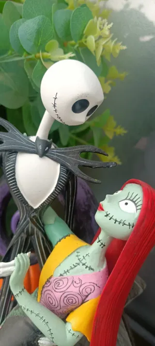 Figura Jack y Sally Pesadilla Antes de Navidad