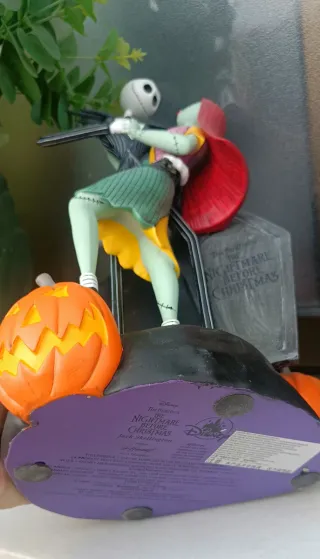 Figura Jack y Sally Pesadilla Antes de Navidad