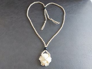 Collar Fósil Clypeaster Auténtico. Arte prehistori