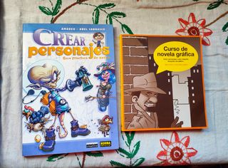 Lote Crear Personajes y Curso Novela Gráfica.