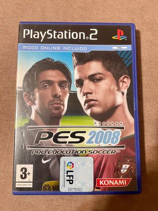 PlayStation 2 PES 2008 Konami
