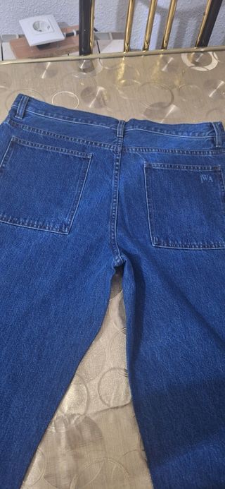 Pantalón vaquero Uniqlo hombre azul , CINTURA 91cm