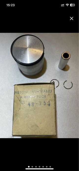 Pistón Puch Cobra 48,75 mm Repuesto nuevo Antiguo
