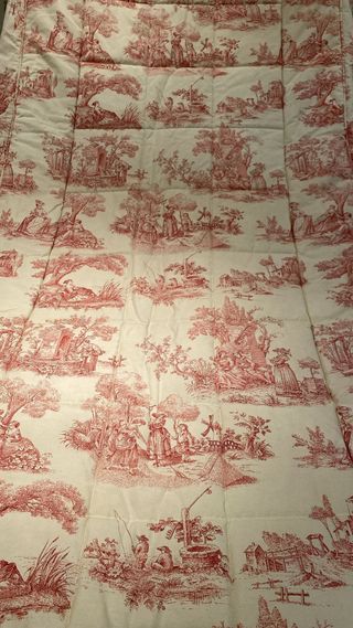 Edredón Cama 90 Estilo Toile de Jouy