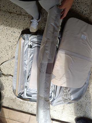 Cuna colecho Cozee gris y madera