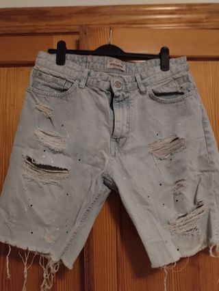 Pantalones vaqueros cortos hombre