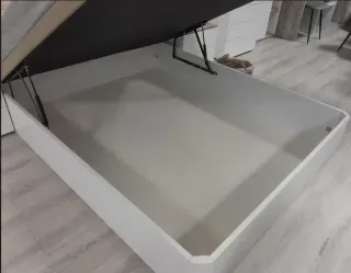 Cama Canapé Abatible Blanco