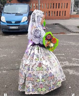 Traje Fallera Niña 8-9 años