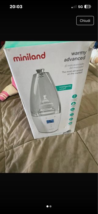 Scaldabiberon Minilande Warmer Advanced