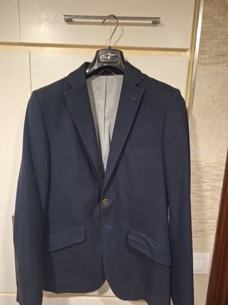 Americana El Ganso Talla M Azul Marino
