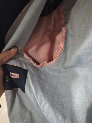 Americana El Ganso Talla M Azul Marino