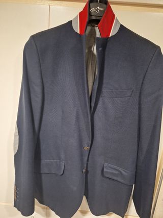 Americana El Ganso Talla M Azul Marino
