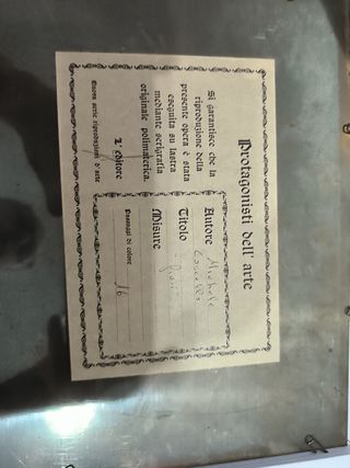 Quadro Michele Cascella Fiori Vaso