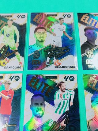 Pack Firmas Colección Cartas Fútbol Élite Panini