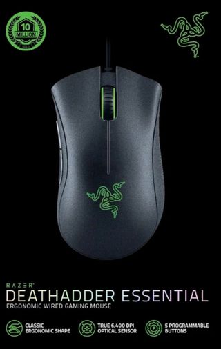 Ratón Gaming Razer Deathadder Essential Negro