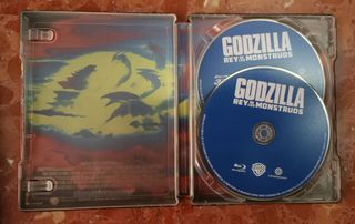 GODZILLA REY DE LOS MONSTRUOS - STEELBOOK 3D+B.R