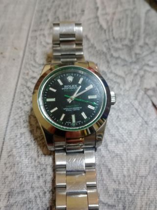 Reloj Rolex Automático Esfera Negra