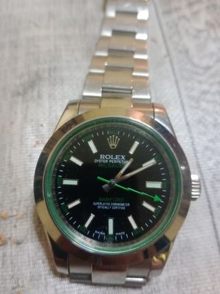 Reloj Rolex Automático Esfera Negra