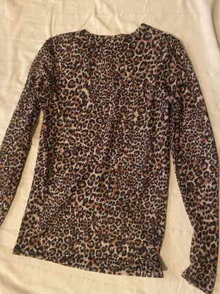 Camiseta Stradivarius Animal Print 