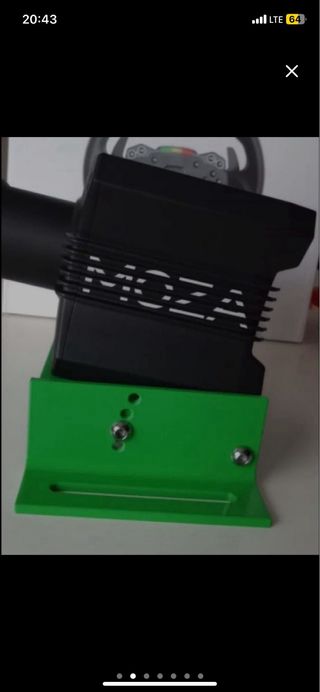 soporte volante base moza R9