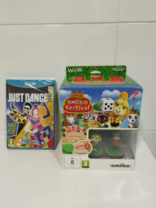Wii U Just Dance 2016 y Animal Crossing Amiibo