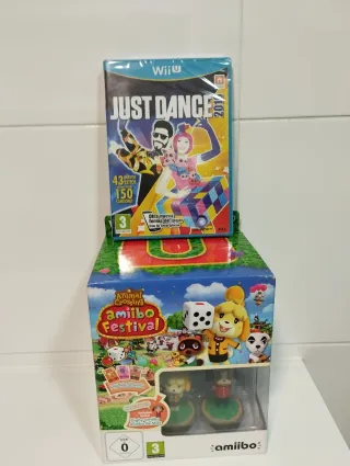 Wii U Just Dance 2016 y Animal Crossing Amiibo
