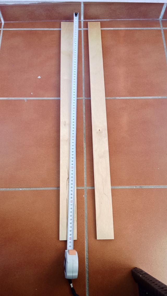 Lama somier 80.5 cm. 8 mm, de grosor.