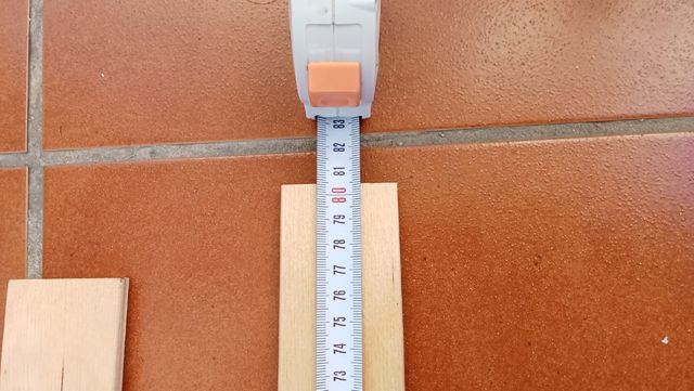 Lama somier 80.5 cm. 8 mm, de grosor.