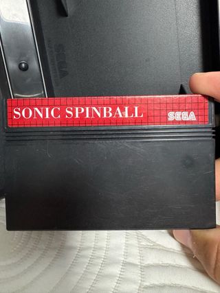 Sonic Spinball Master System Sega