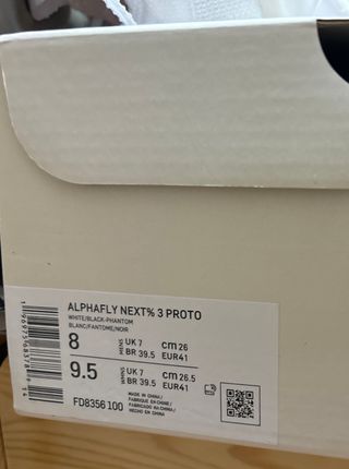 Nike Alphafly 3 Talla 41