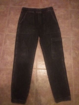 Pantalones cargo negros