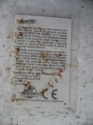 Cromo Phoskitos Titanosaurus sin abrir