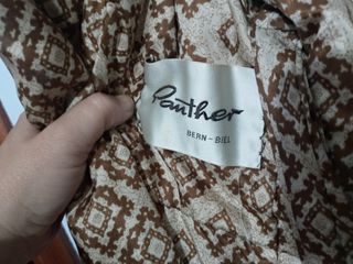 Abrigo vintage piel