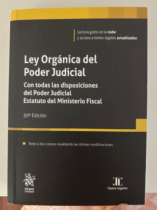 Ley Orgánica del Poder Judicial con todas las d...