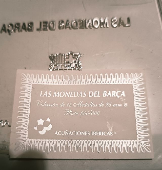 Monedas FC Barcelona Colección