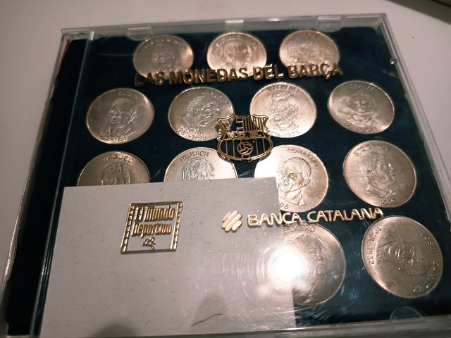 Monedas FC Barcelona Colección