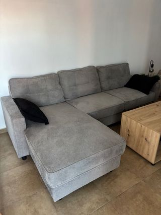 Sofá modular gris TOTALMENTE nuevo
