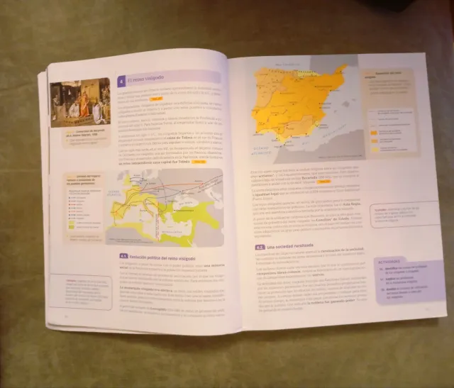 Libro Historia De España 2Bach Santillana