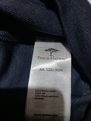 Chaleco Fynch-Hatton Hombre XXL Azul