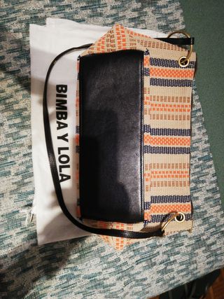 Bolso Bimba y Lola Beige y Naranja