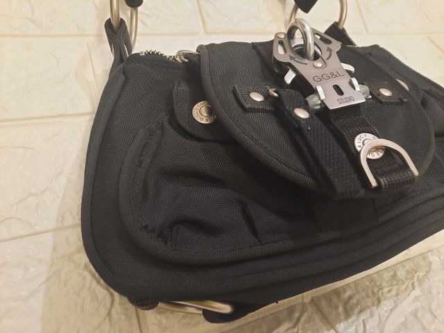 Borsa a spalla George Gina & Lucy nera