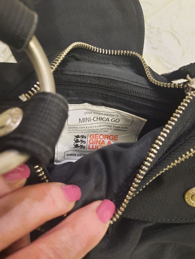 Borsa a spalla George Gina & Lucy nera