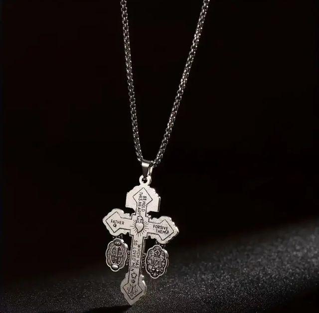 Collares Cruz del Perdón San Benito y Milagrosa
