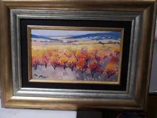 Cuadro pequeño Óleo Paisaje. 45 x 34 