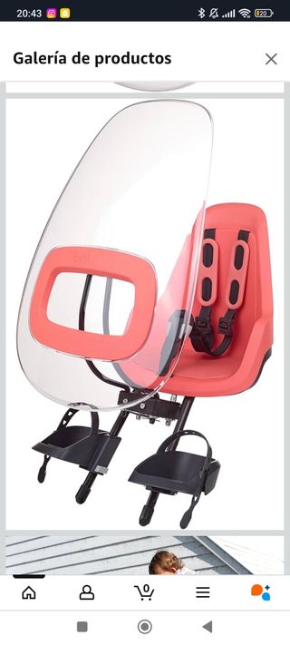 Protector Silla Bicicleta Niño
